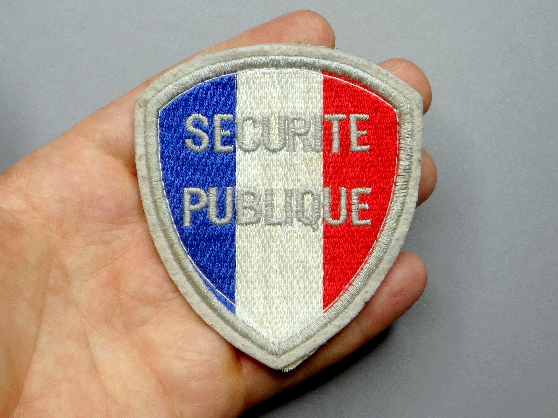 National Police, Public Security. French Large Patch. - Etsy