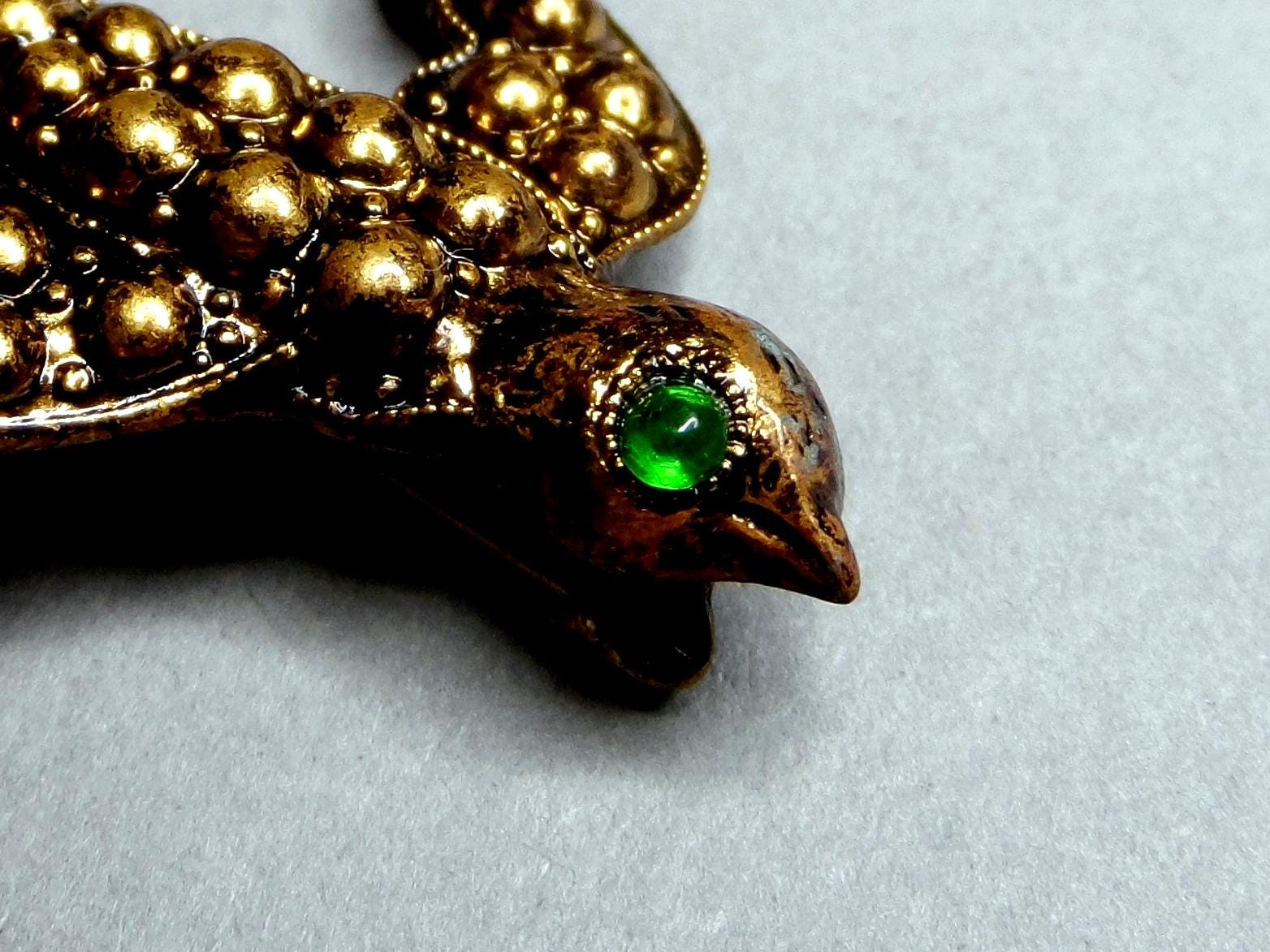 ツバメ。アンティークなフランスの鳥のブローチ。 - Etsy 日本