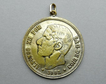 スペイン コイン スペイン - アルフォンソ 12 世 - 10 センティモス