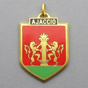 Ajaccio, Antique Large Pendant.