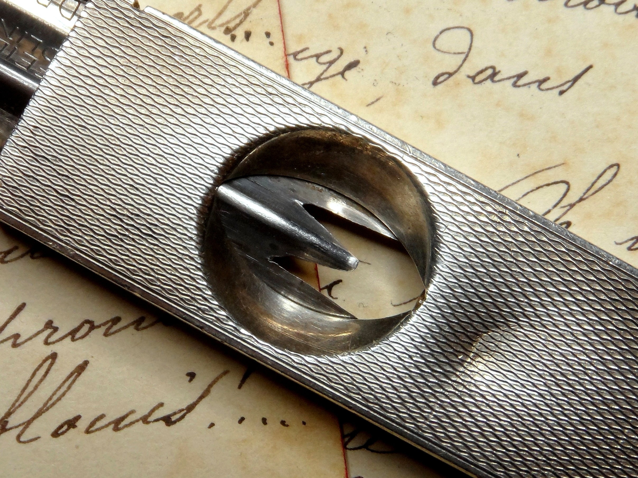 Antique Sterling Cigar Cutter. Rostfrei Pfeilring Solingen - Etsy