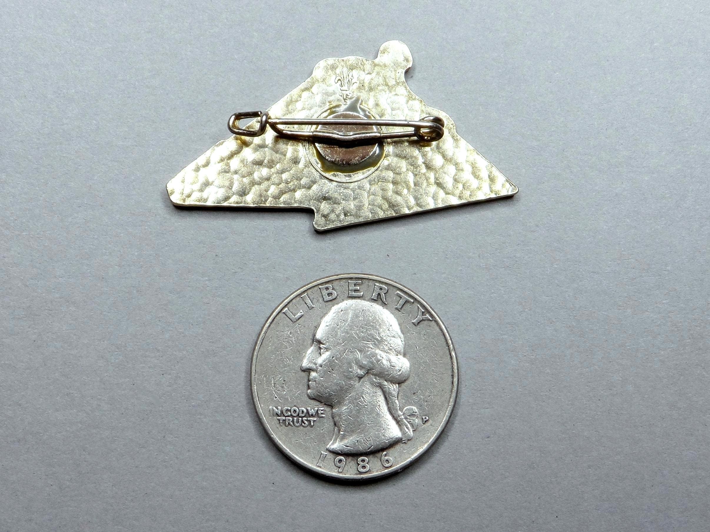 Insigne Broche Souris SKI ÉCOLE INTERNATIONAL Vintage