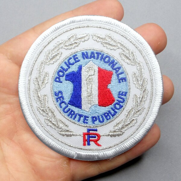 Police Nationale, Sécurité Publique. French Large Patch.