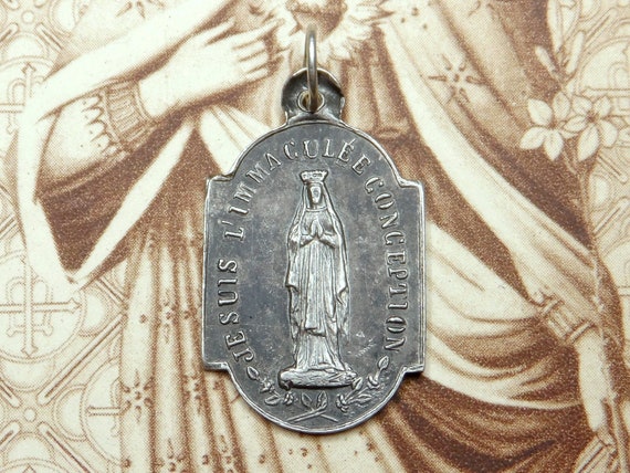 Immaculate Conception, Saint Virgin Mary, Lourdes… - image 1