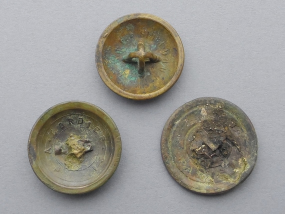 French Navy, Antique Button 19th. - Etsy