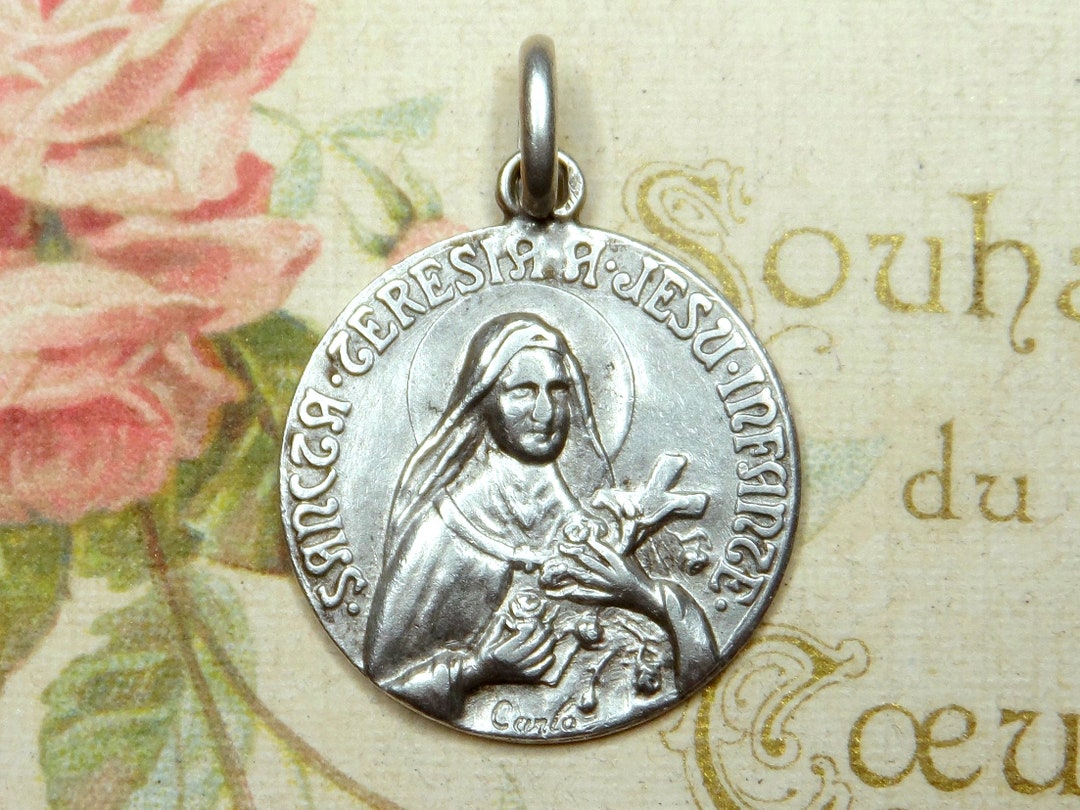 L'Exode de Sainte Thérèse メダル Saint Therese of Lisieux Medal, 1