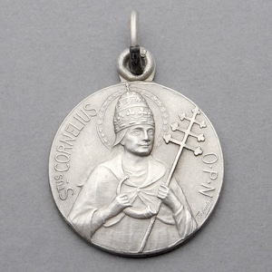 Pape Corneille. Antique Religious Pendant.