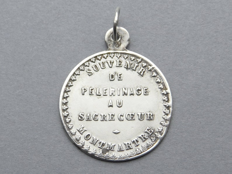 Pilgrimage Montmartre Antique Religious Pendant. Christ