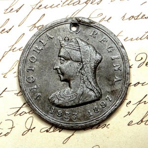 Grande-Bretagne médaille reine Victoria indienne 1901 argent