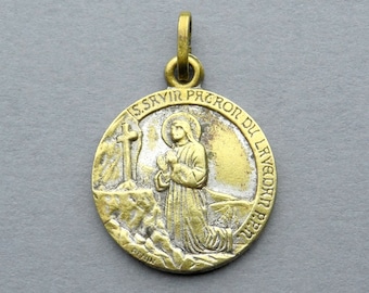 St Savin. Antique Religious Pendant. By Penin.