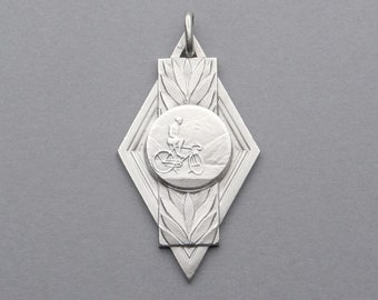 fahrrad medaille antik trackid sp-006