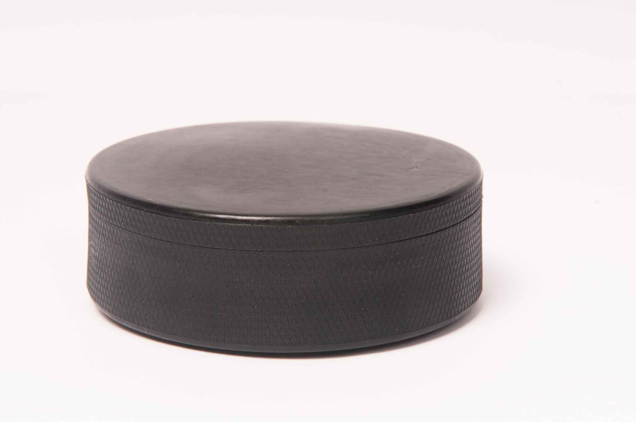 Canada Party Puck A Container That Looks Like a Hockey Puck, Birthday