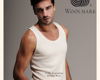 men's wool undershirt