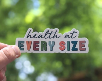 Health at Every Size Stickers Etsy Health at Every Size Stickers Etsy