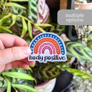 Body Positive Sticker or Magnet - Empowering Body Liberation Sticker