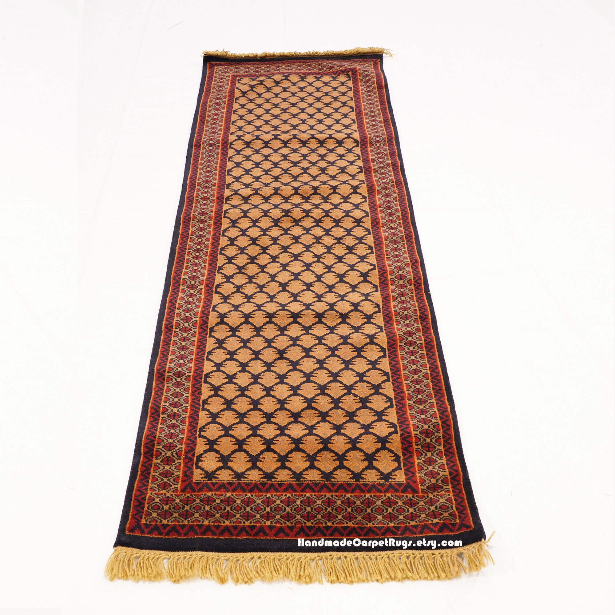 Persian Runner Rugs for Home Decor Handcrafted Long Woolen | Etsy