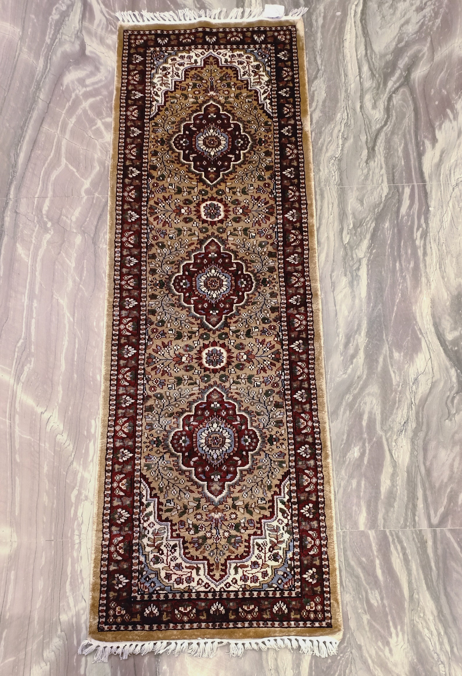 Traditional Persian Runner Rug 2 X 6 Feet Silk Runner Online Etsy