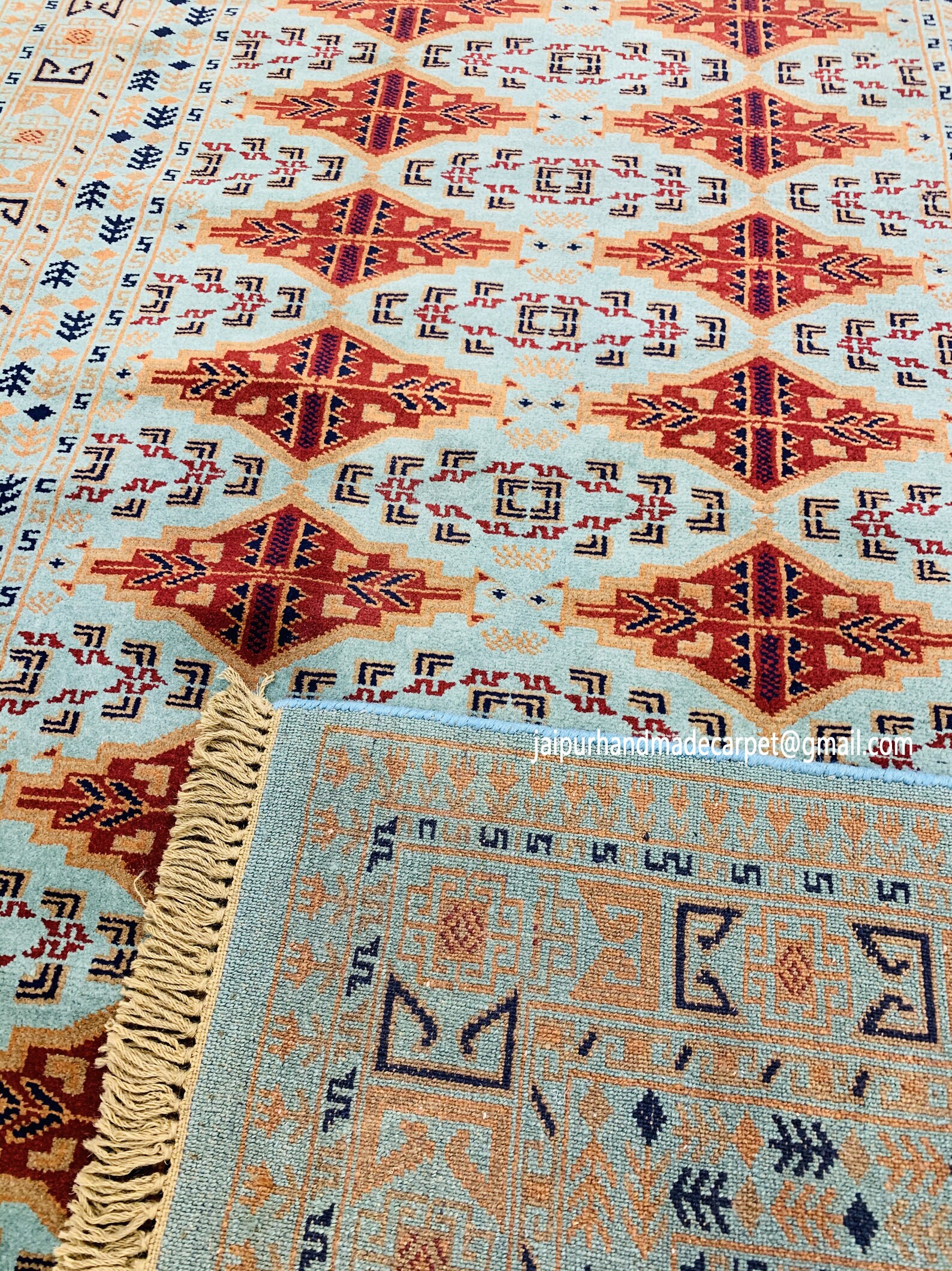 Traditional Handmade Wool Rug 6x4 Feet Area Rug Handwoven Etsy