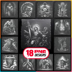 Religion Lasergravur PNG Bündel - Christliche Schieferuntersetzer Designs für Glowforge & LightBurn, auch für kommerzielle Nutzung