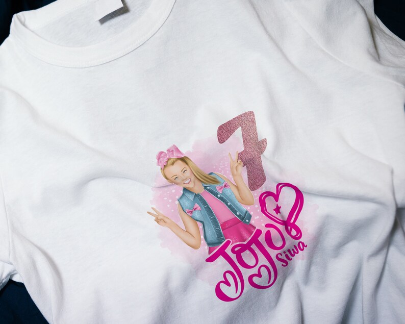Jojo Siwa Birthday Kid Sublimate Designs