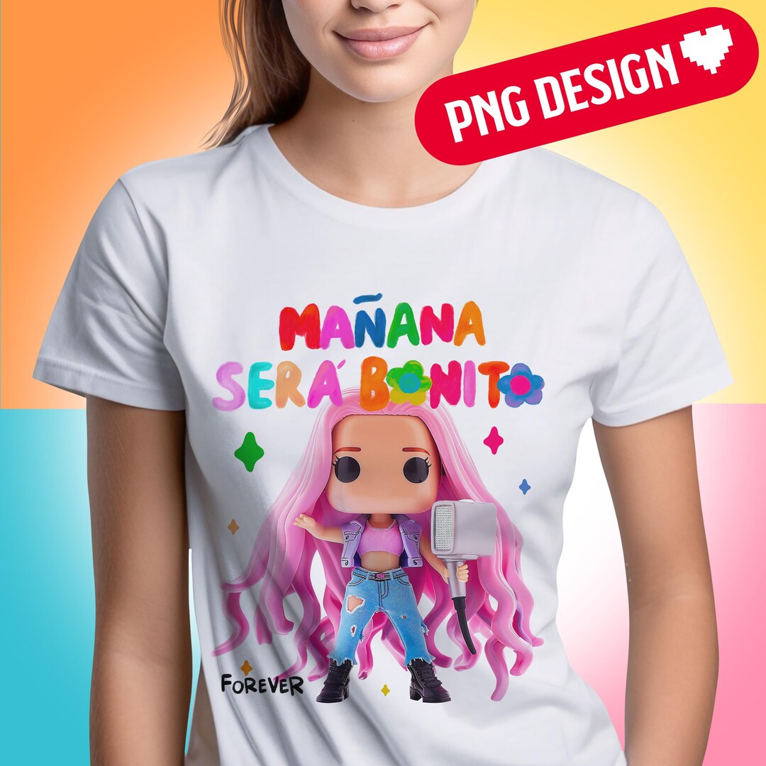 Karol G Pop Figure Png for Manana Sera Bonito Tour 2024 Png for Trendy ...