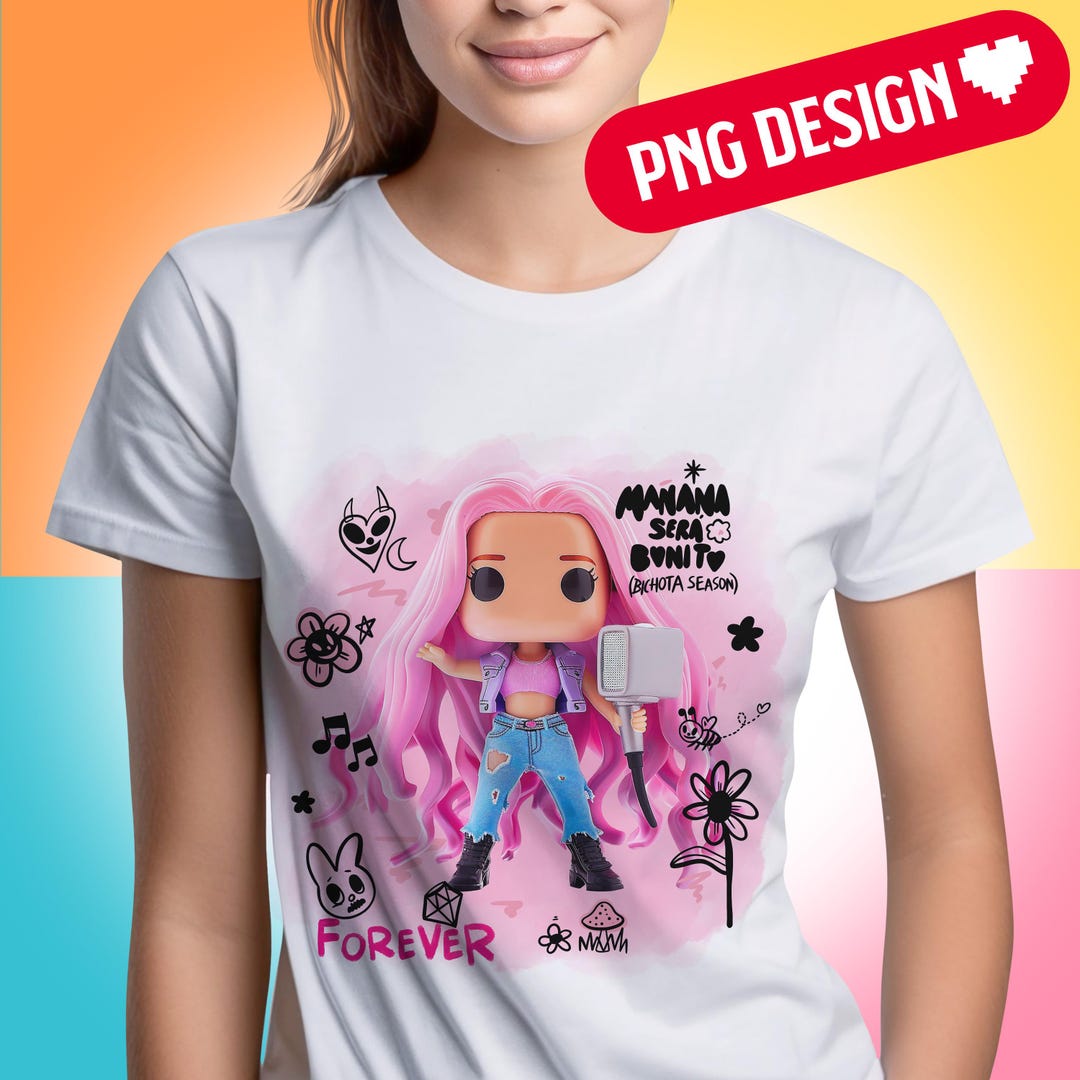 Karol G Pop Figure Png para Manana Sera Bonito Tour 2024 Png para ...
