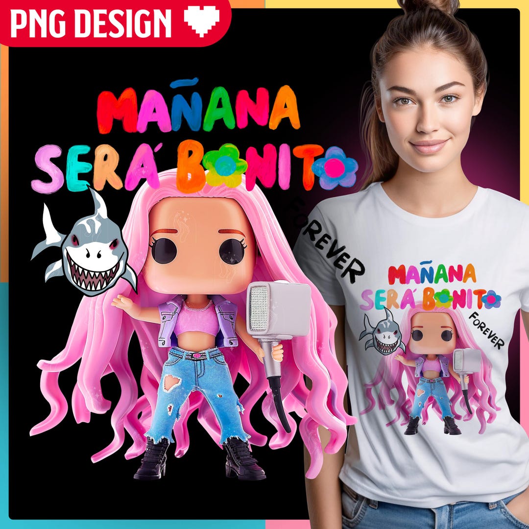 Karol G Pop Figure Png para Manana Sera Bonito Tour 2024 Png para ...