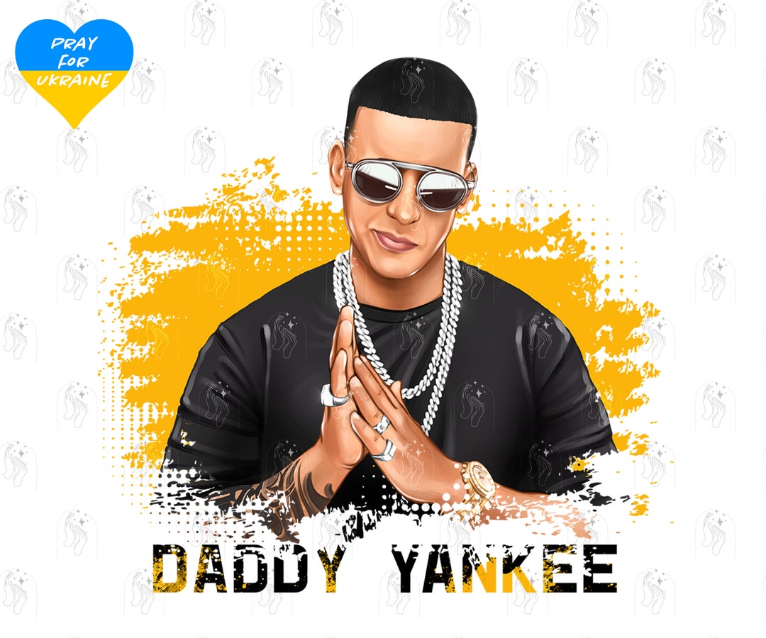 Daddy Yankee Png Sublimation Design for Instant Download for Personal