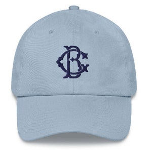 Embroidered Custom Two Letter Monogram Hat, Monogram Baseball Hat, Custom Two Letter Monogram Hat, Summer Hat