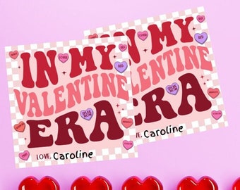 Valentine Era Digital Download Valentine Card, Retro Swiftie Valentine Valentines Day Card, Candy Hearts Valentine, Cute Taylor Valentine