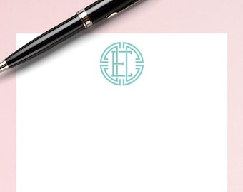 Custom Monogram Post-it® Notes, Single Letter Personalized 3x3 Notes, Custom 4 x 3, 4x6 Notes, Family Gift, Teacher Gift