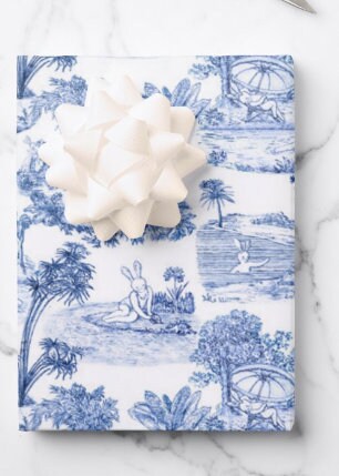Blue and White Wrapping Paper  Japanese American National Museum Store