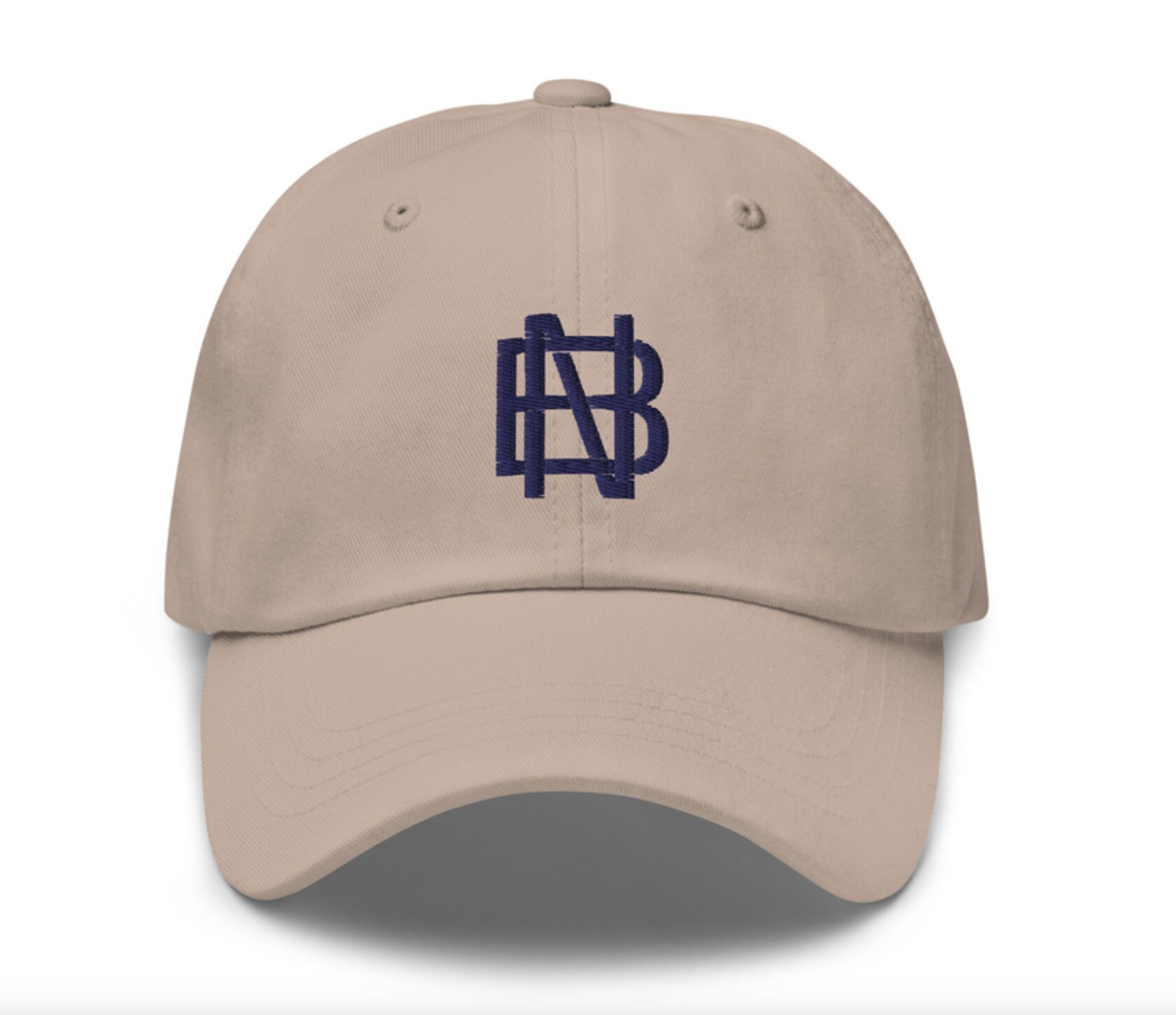 Embroidered Custom Block 2 Letter Monogram Hat, Monogram Baseball Hat ...