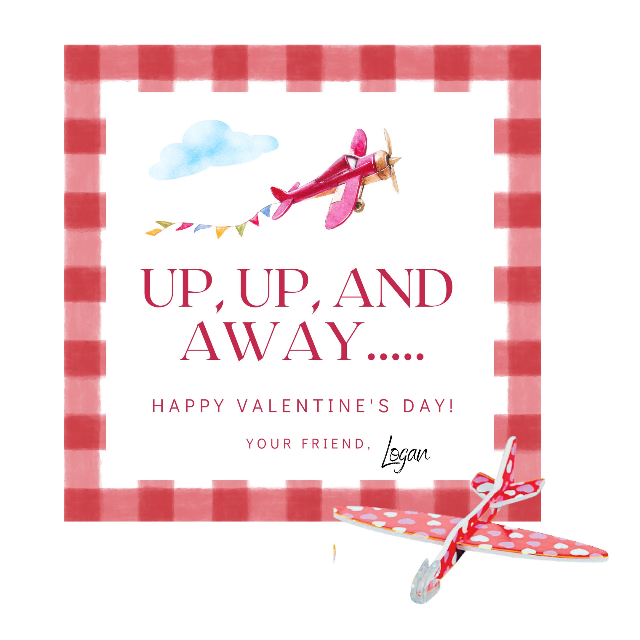 Airplane Valentine Card With Toy Toy Airplane Valentines Day Etsy airplane-valentine-card-with-toy-toy-airplane-valentines-day-etsy