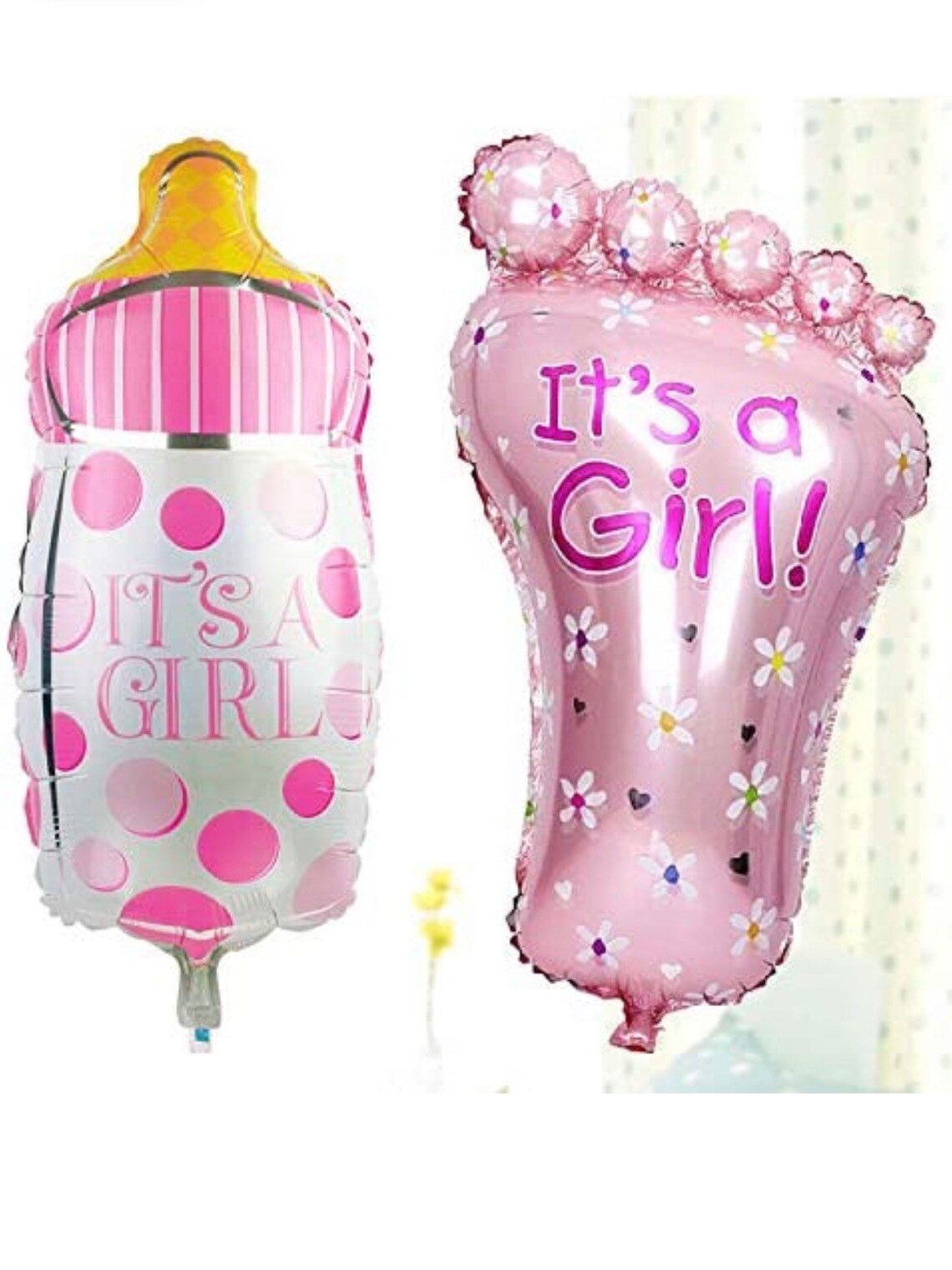 Girl Baby Shower Decorations Girl Baby Shower Balloons Baby Etsy
