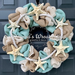 Seafoam Coastal Wreath