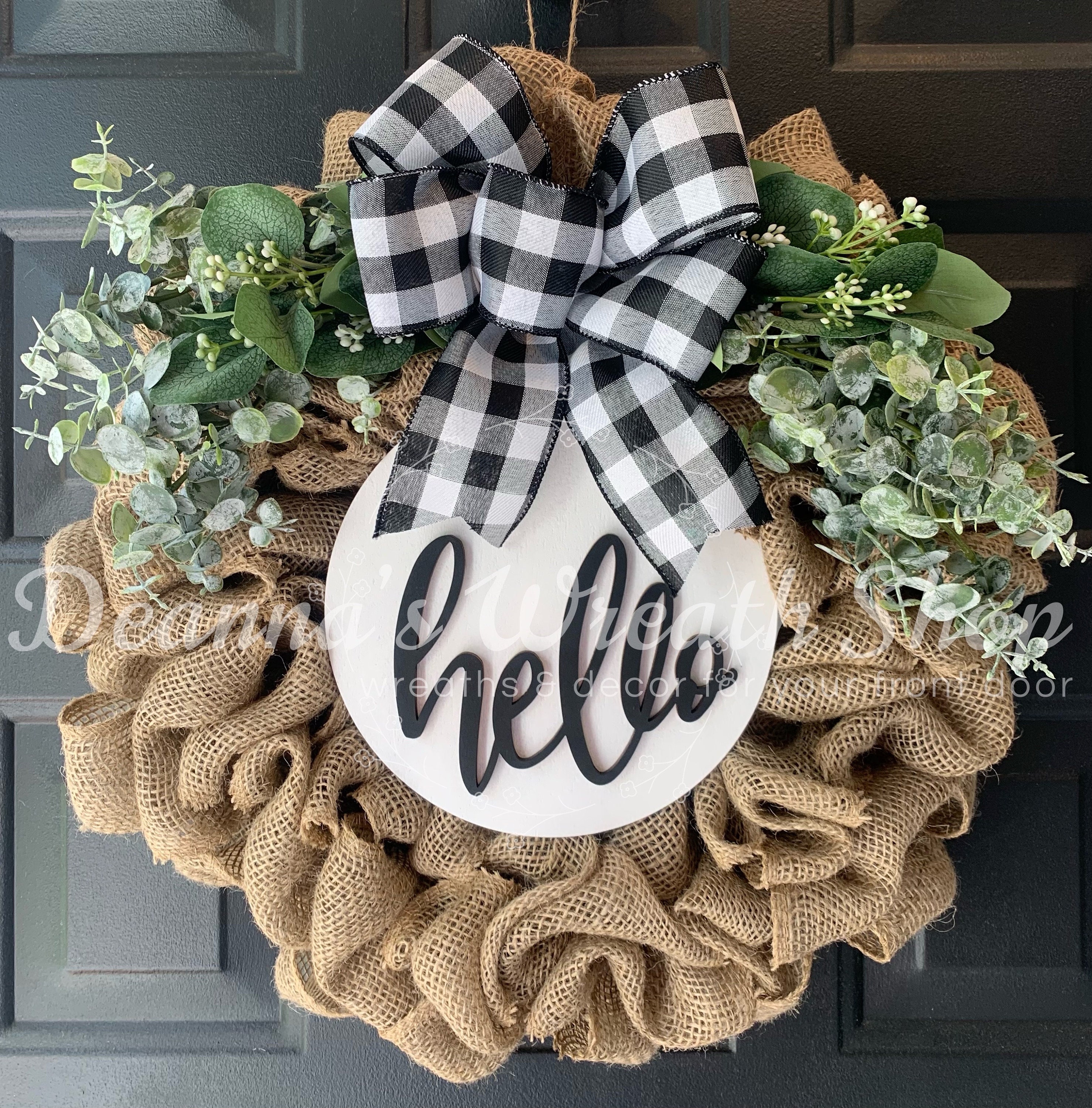 Thin Door Wreath