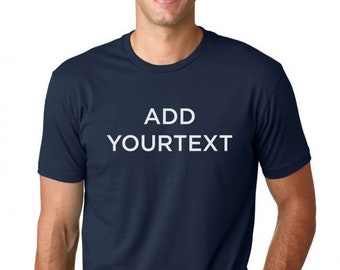 Add your own text T Shirt Family shirts matching Christmas shirts Custom shirt  Tshirts for men T Shirt men unisex tshirt personalized gifts