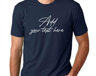 Add Your Own Text T Shirt Family Shirts Matching Christmas