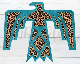 Rustic Leopard Thunderbird PNG | Thunderbird | Sublimation | Digital Download | Sublimation Download | Digital Design