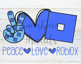 Download Peace Love Roblox Etsy