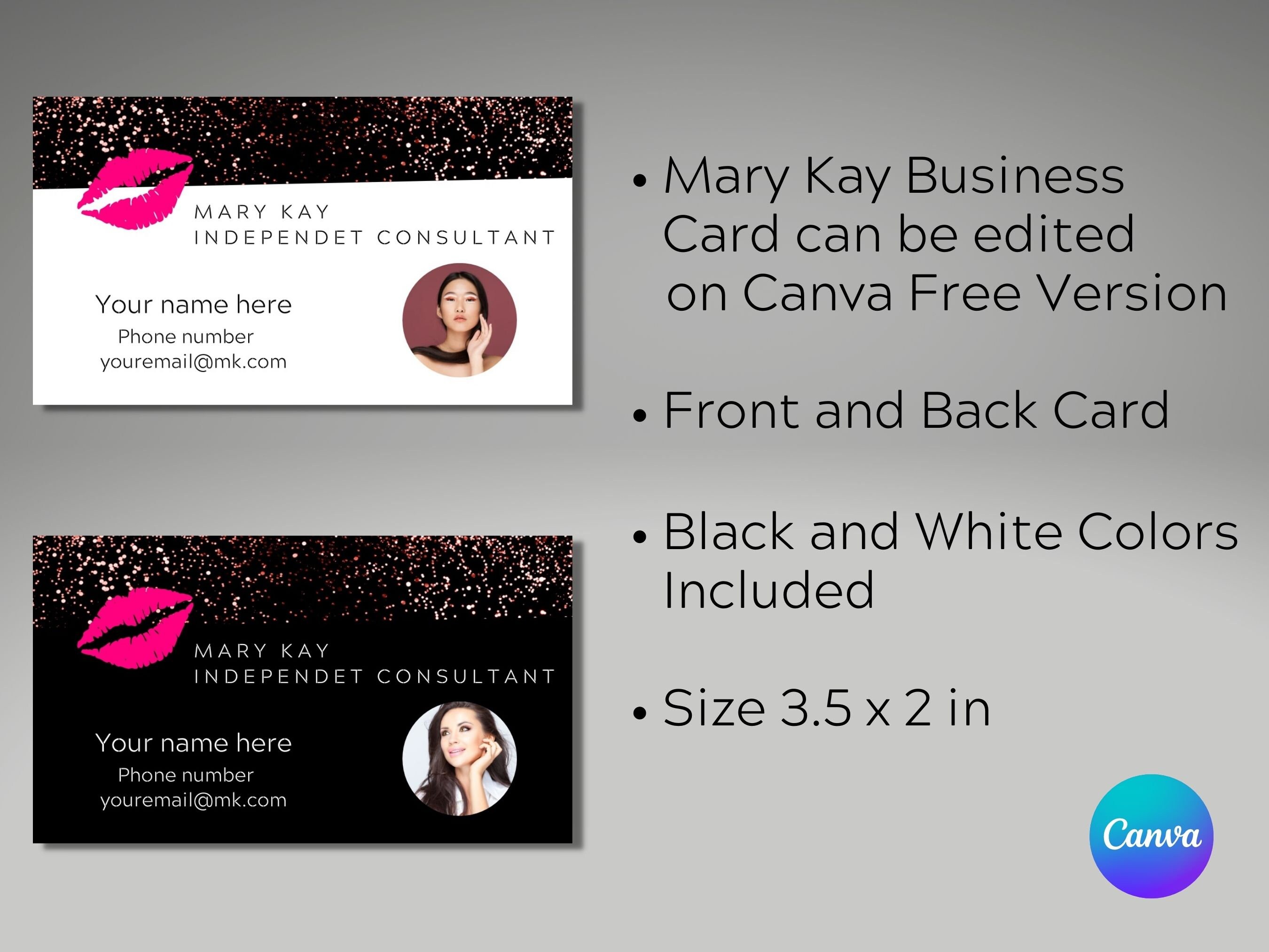 Printable Mary Kay Business Cards