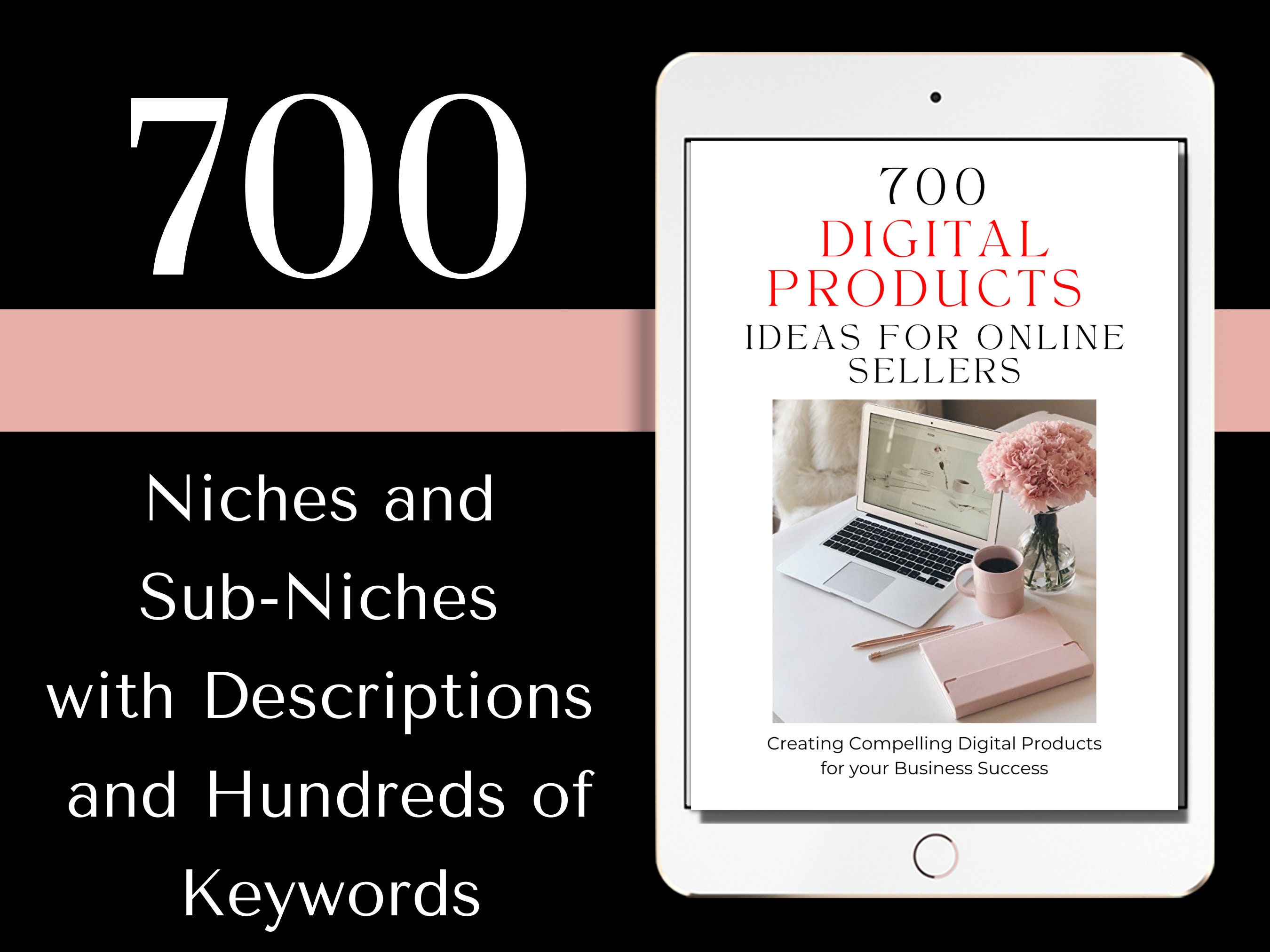 700 Digital Products Guide, Boost Your Online, Digital Niches and Sub