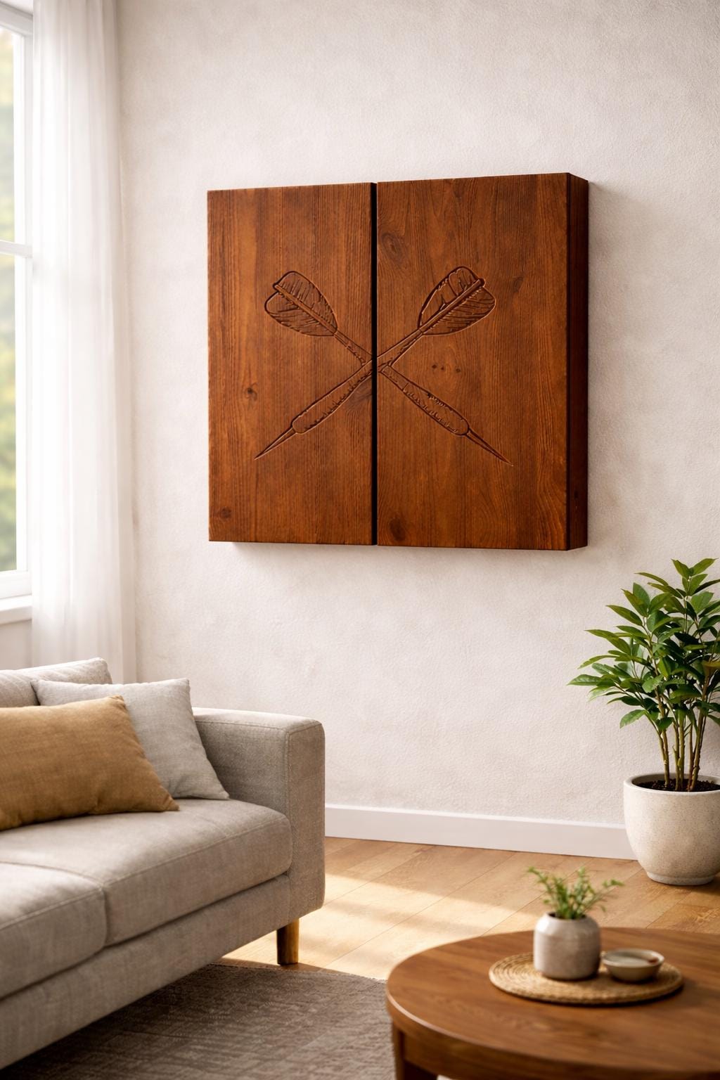 Dart board cabinet - Etsy 日本