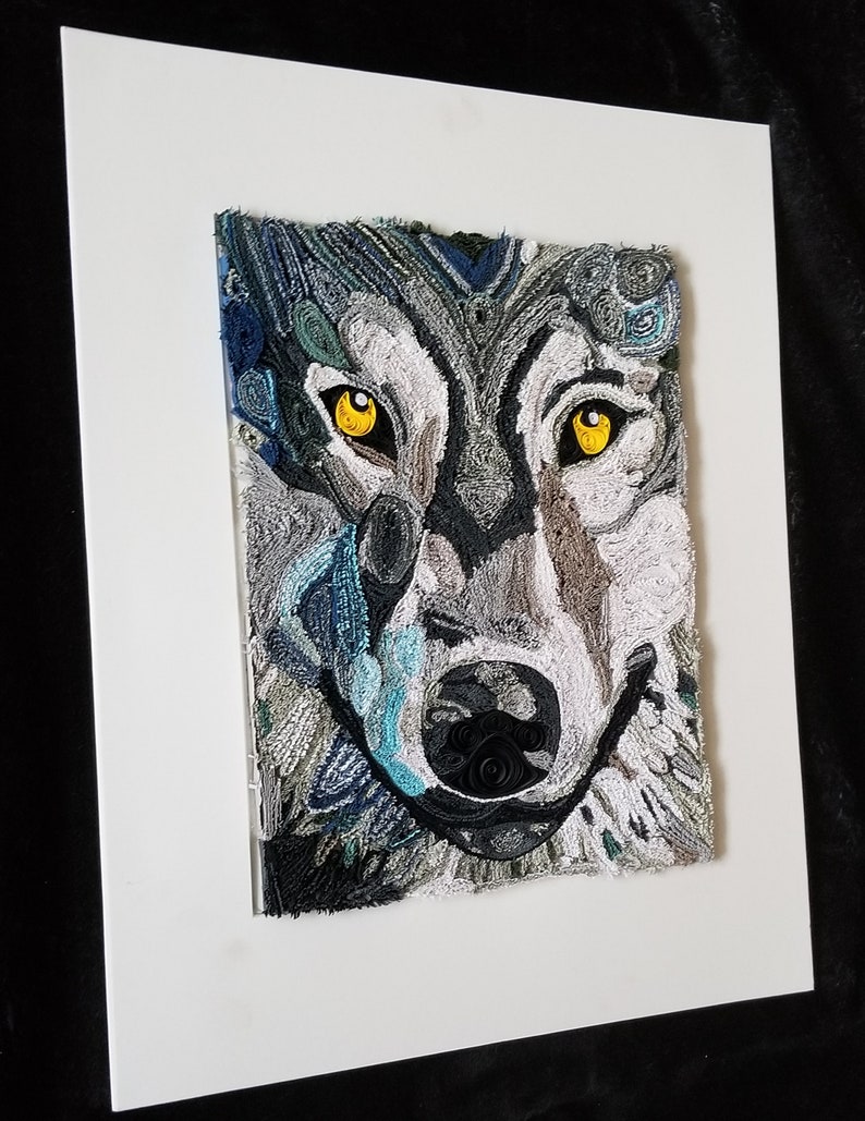 Quilling Wolf Etsy