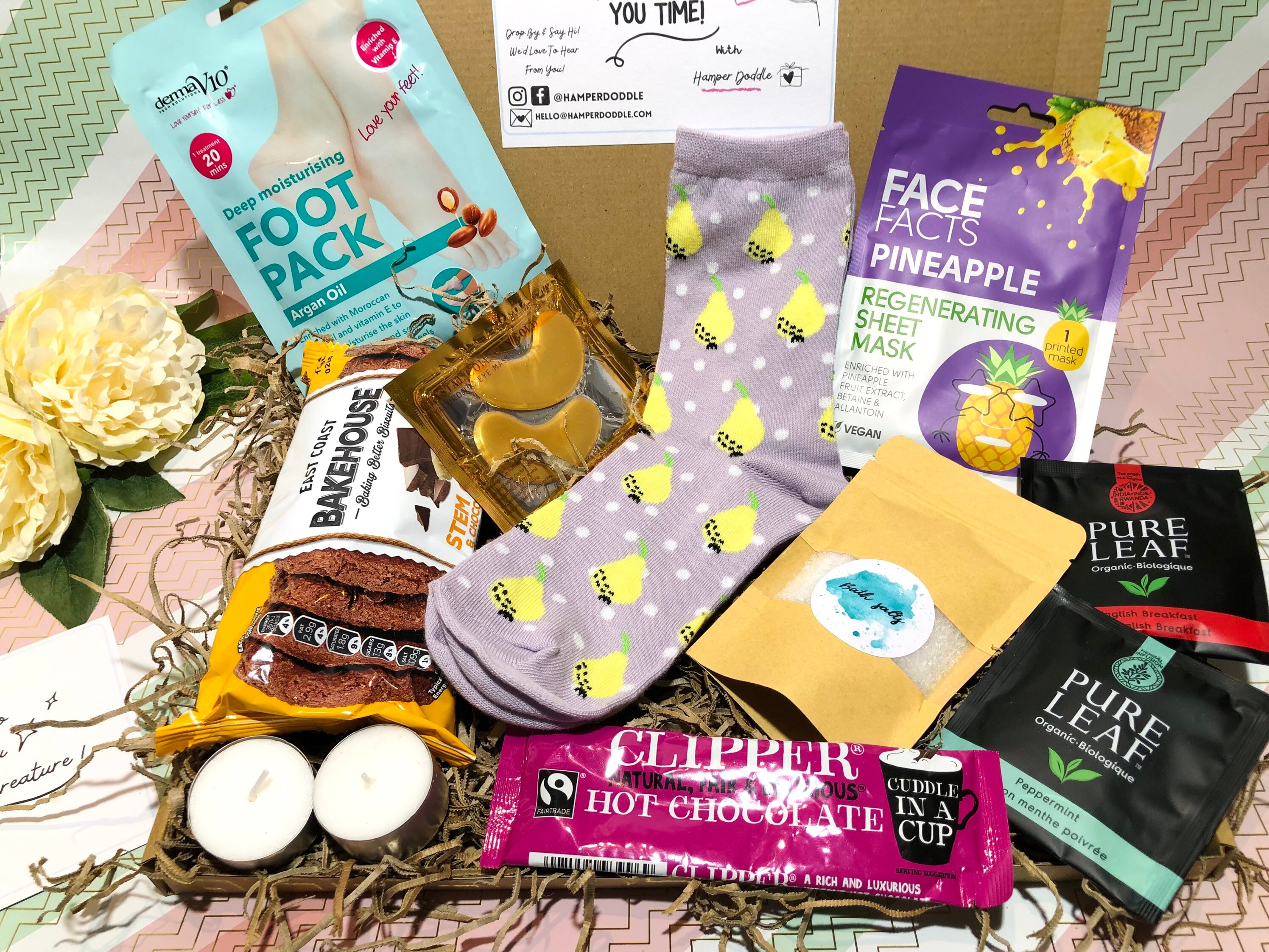 Pamper Hamper. Self Isolation Gift. Thinking Of You. Get Well Etsy