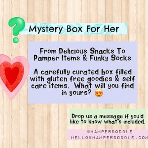 Gluten Free Gift For Her, Hamper, Self Care, Free From Pamper Box, Coeliac Gift Box, Birthday, Thinking Of You, Get Well Soon, Mum, Friend image 5
