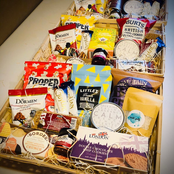 Gluten Free Food Hamper, Gluten Free Gift, Food Gift, Gluten Free Hamper Basket, Coeliac Friendly Hamper, Birthday, Get Well Soon, Thank You