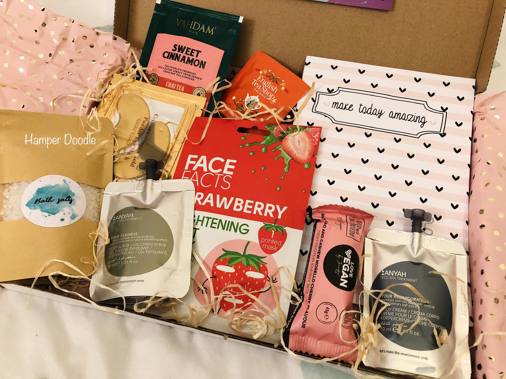 Vegan Pamper Hamper. Thinking Of You. Vegan Birthday. Vegan Etsy