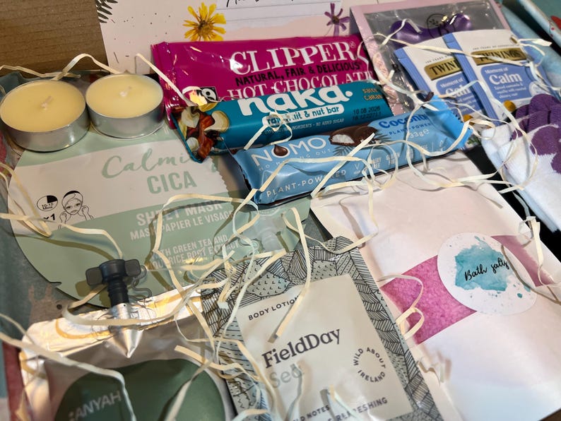 Gluten Free Gift For Her, Hamper, Self Care, Free From Pamper Box, Coeliac Gift Box, Birthday, Thinking Of You, Get Well Soon, Mum, Friend image 2